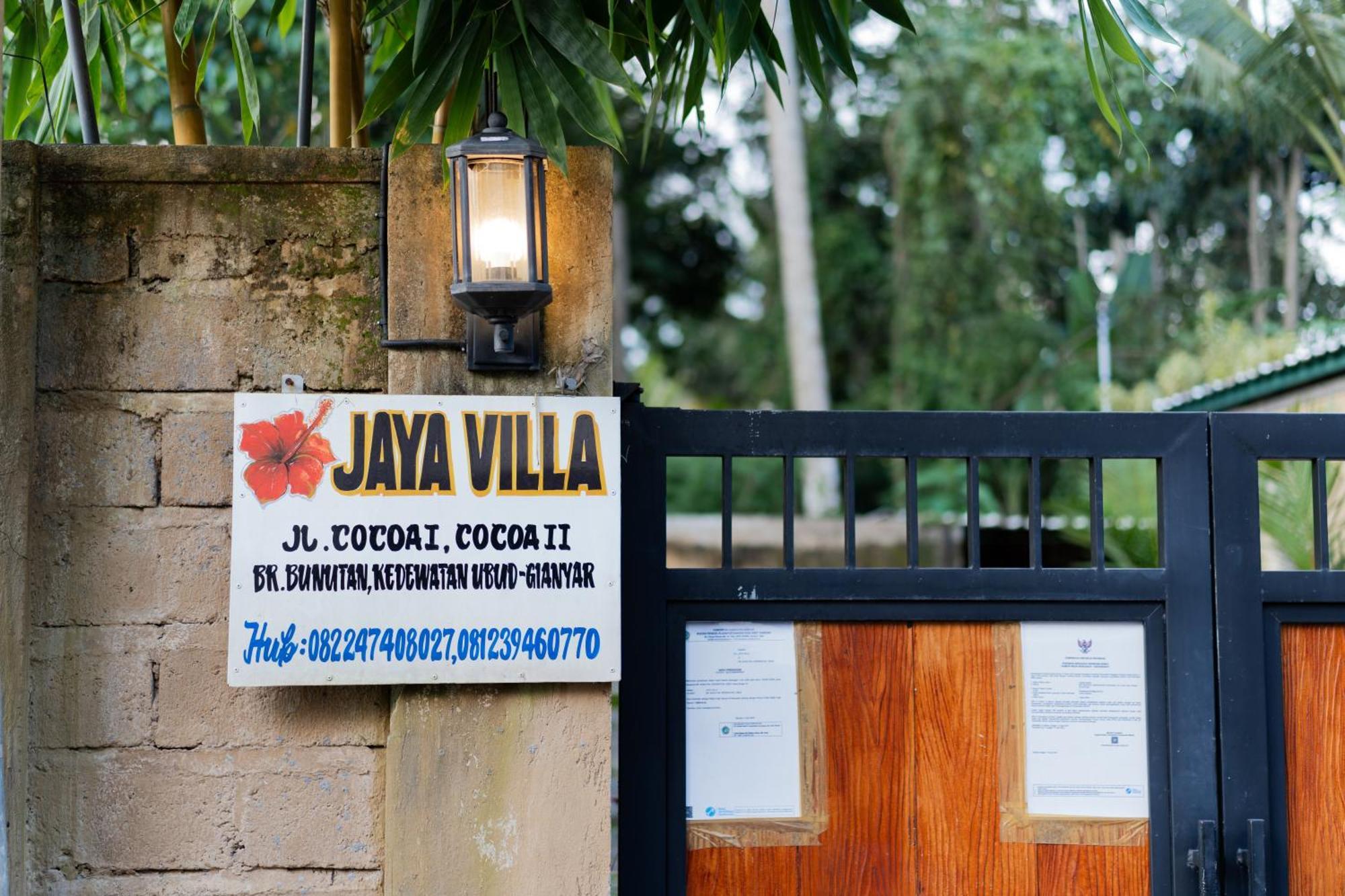 Jaya Villa Ubud  Bagian luar foto